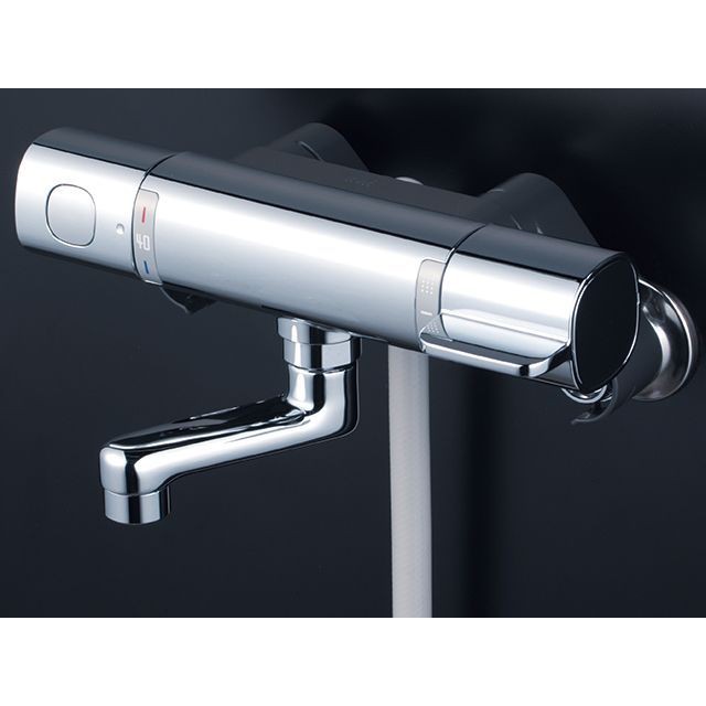 ケーブイケー FTB100KR8T サーモシャワー80mmパイプ付 KVK 日用品の通販は