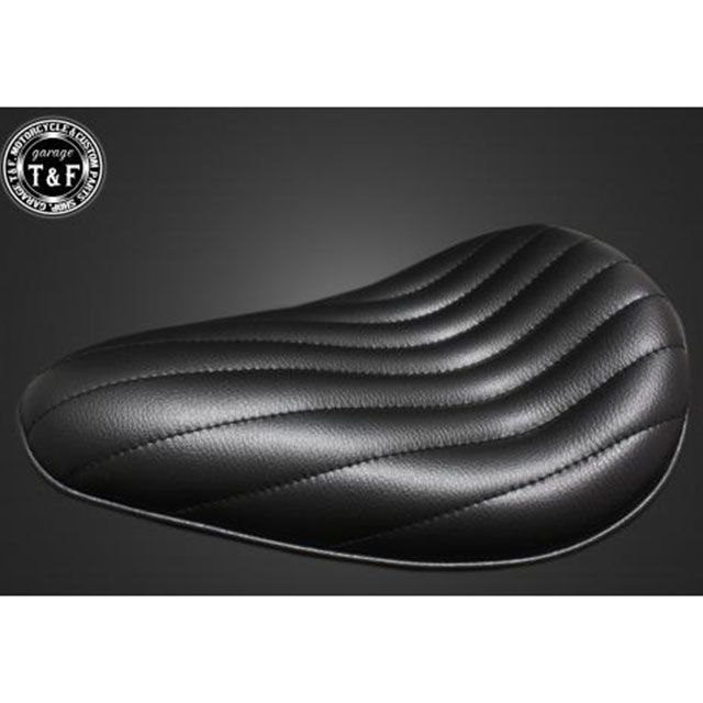 ガレージT&F 汎用 BSソロシート バーチカル（ブラック）/バックアップタイプ（スタンダード） T&F バイクの通販は