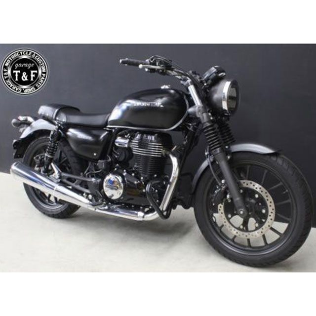 ガレージT&F GB350 GB350 スタッド付きダブルシートスムース（ブラック） T&F_3