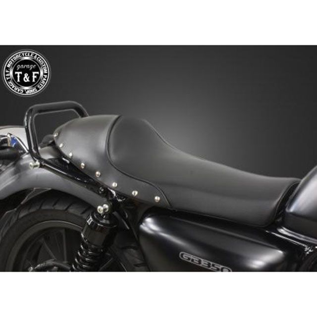 ガレージT&F GB350 GB350 スタッド付きカフェシートスムース（ブラック