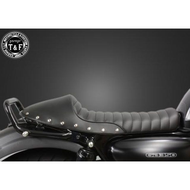 ガレージT&F GB350 GB350 スタッド付きカフェシートタックロール
