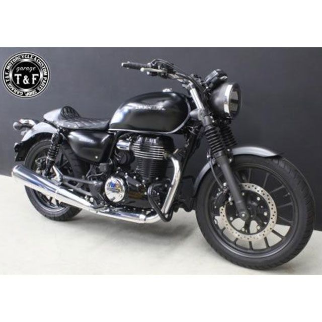 ガレージT&F GB350 GB350 スタッド付きカフェシートダイヤ（ブラック） T&F_3