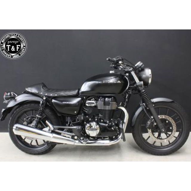 ガレージT&F GB350 GB350 スタッド付きカフェシートダイヤ（ブラック） T&F_4