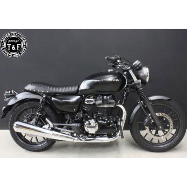 ガレージT&F GB350 GB350 スタッド付きフラットシートタックロール（ブラック） T&F_4