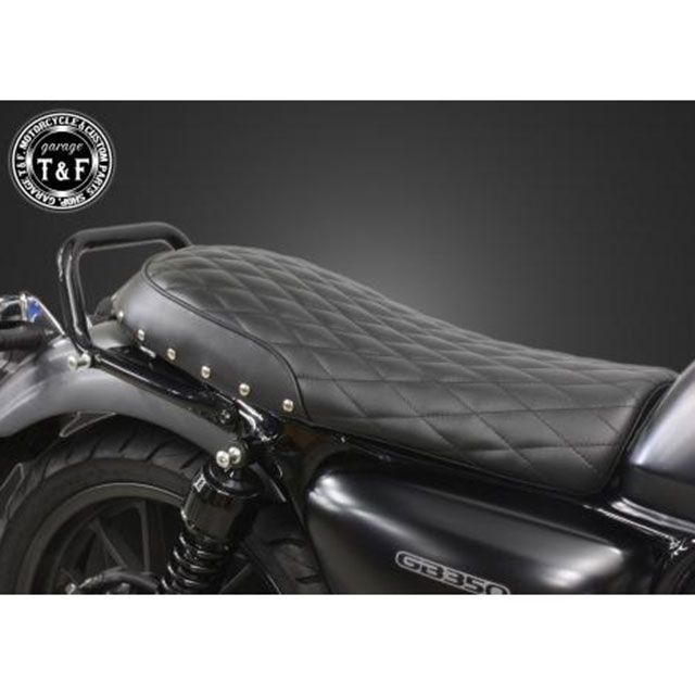 ガレージT&F GB350 GB350 スタッド付きフラットシートダイヤ（ブラック） T&F