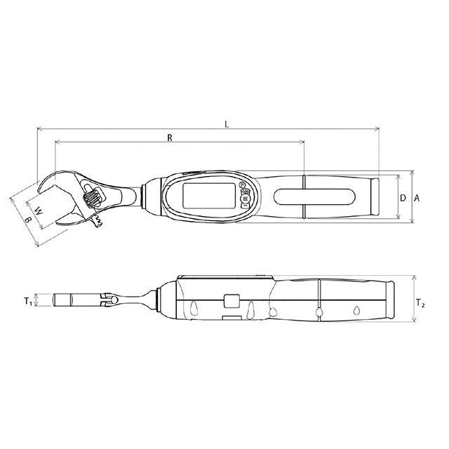 ケイティーシー メモルク モンキヘッド 測定範囲5〜25Nm KTC バイク 車 自動車 自転車の通販は