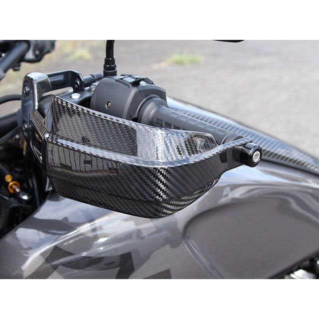 SPEEDRA RA1250 パンアメリカ1250 ハンドガード 左右セット ドライカーボン 仕様 フォージドカーボン（艶あり） SPEEDRA_1