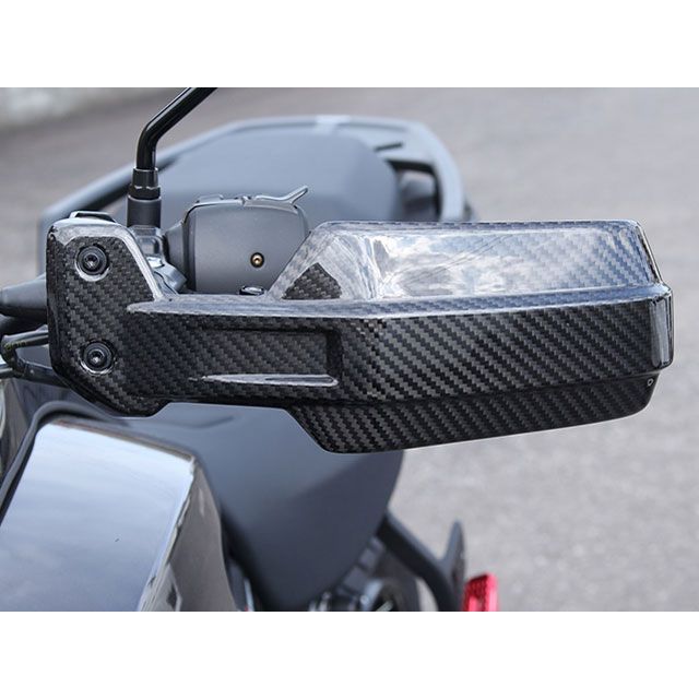 SPEEDRA RA1250 パンアメリカ1250 ハンドガード 左右セット ドライカーボン 仕様 フォージドカーボン（艶あり） SPEEDRA_2