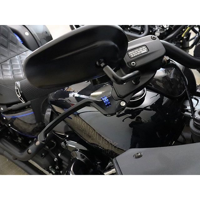 SPEEDRA ソフテイル アジャスタブルレバーセット スタンダードタイプ レバー本体カラー ブルー アジャスター レッド SPEEDRA_3