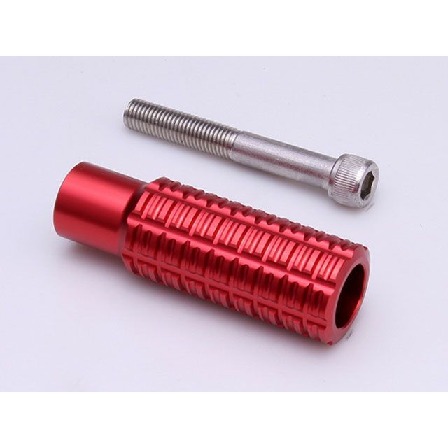 SPEEDRA ハーレーダビッドソン アルミ削り出し シフトペグ カラー レッド SPEEDRA