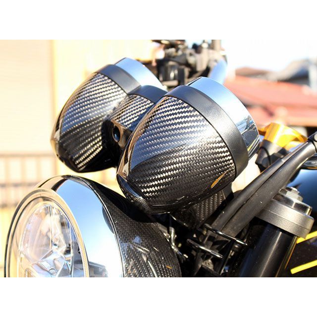 SPEEDRA Z900RS/CAFE メーターカバー 交換タイプ ドライカーボン 仕様