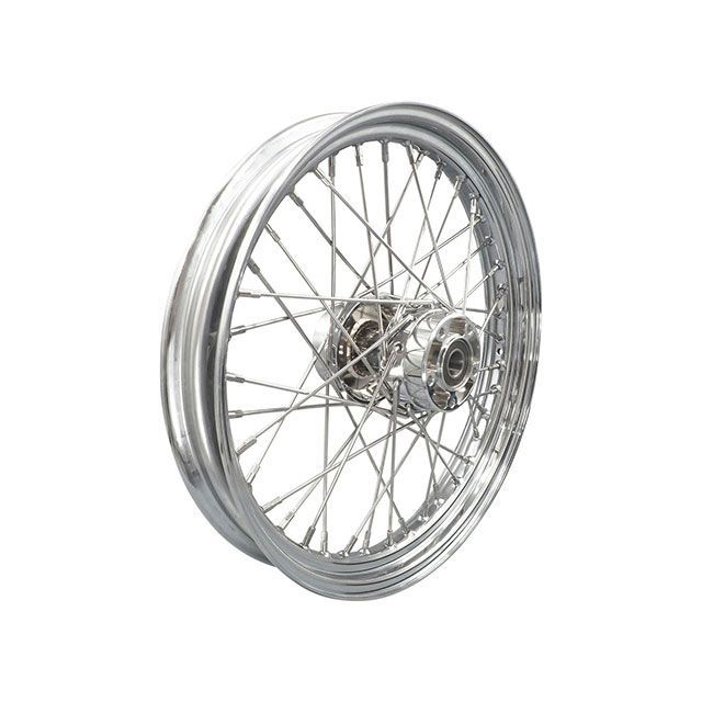 ネオファクトリー ツーリングモデル 08yツアラー用 Fホイール 19×2.50in（クローム） Neofactory