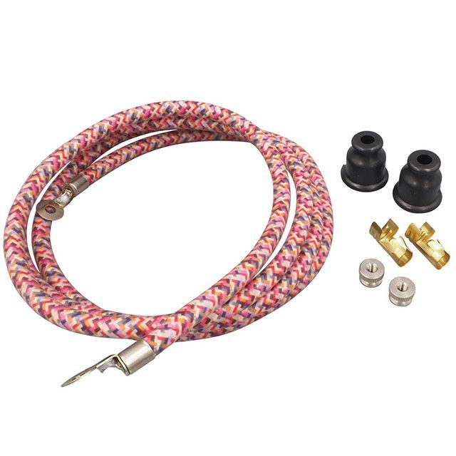 FNAカスタムサイクルズ 汎用 プラグコードキット(ピンク/パープル) FNA Customcycles バイクの通販は