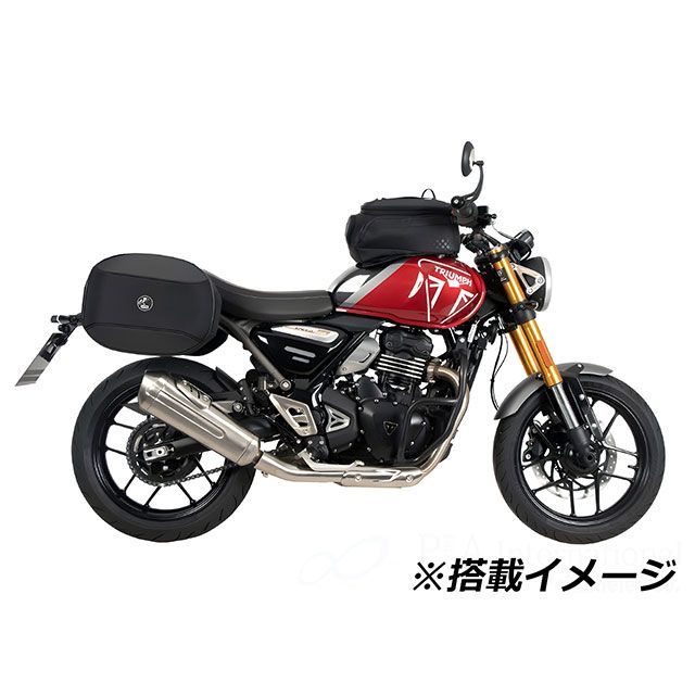 ヘプコ＆ベッカー サイドソフトケースホルダー「C−Bow」（ブラック） HEPCO＆BECKER_6