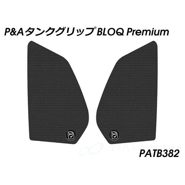 パイツマイヤー タンクグリップ BLOQ Premium（ブラック） Peitzmeier バイクの通販は