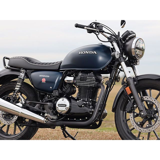 SP忠男 GB350 POWER BOXパイプ ナロータイプ ブラックエディション SP 