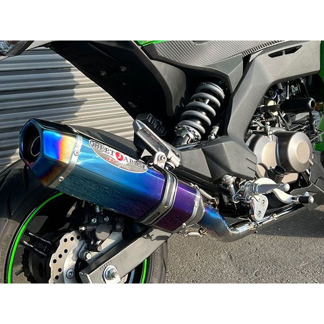 ビートジャパン Z125 PRO NASSERT Evo Mini TI/TI Z125 PRO（クリアチタンサイレンサー） BEET