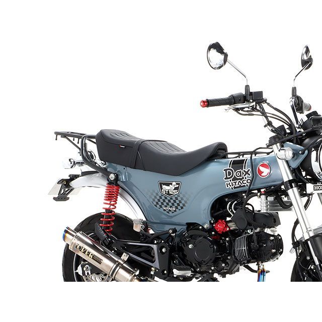 キタコ ダックス125 カスタムシート タイプ2（ブラックパイピング