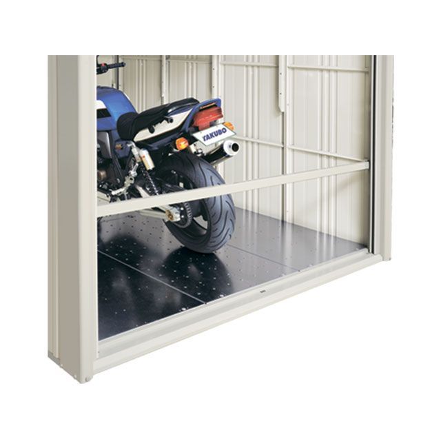 【メーカー直送】タクボ物置 盗難防止バー兼シャッター補強棒 間口2532mm セット納入組立付き TAKUBO
