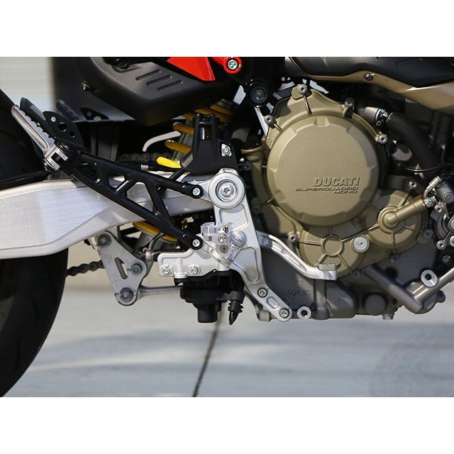 アエラ スクランブラー2G Hypermotard 698Mono アルミ削り出し可変ステップバーキット（Hypermotard698Mono） カ…_7