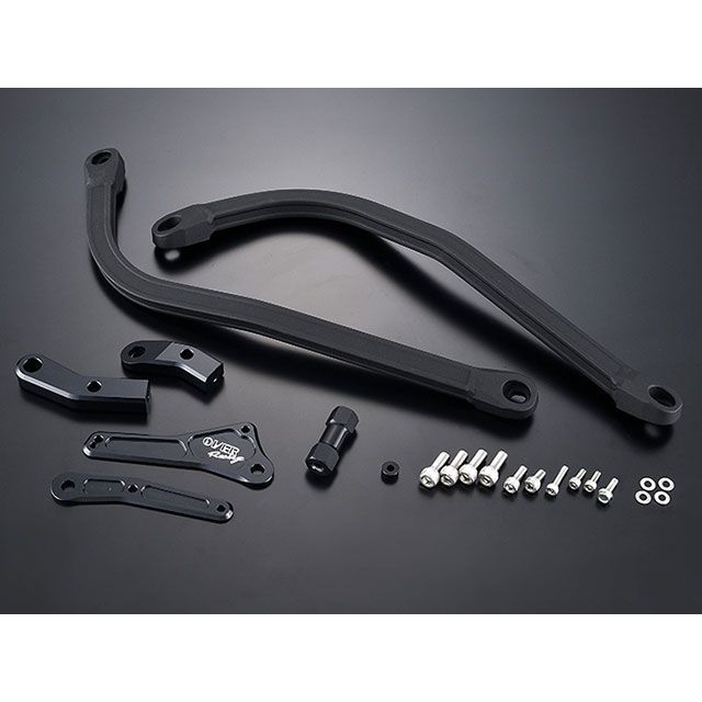 オーバーレーシング Monkey125 ダウンチューブ（ブラック） OVER RACING バイクの通販は