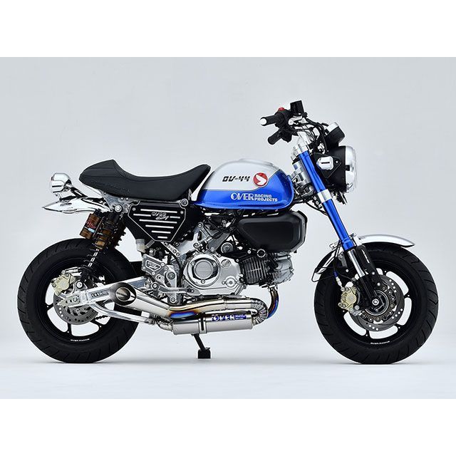 オーバーレーシング DAX125 Monkey125 スパイラル フルチタン OVER RACING