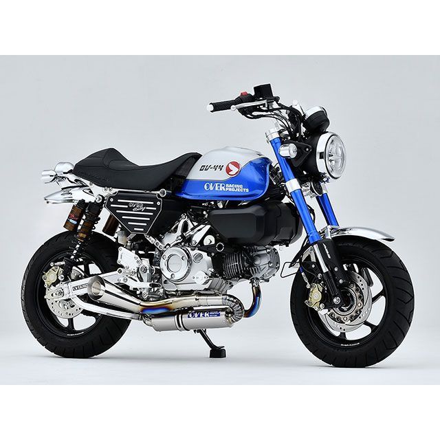 オーバーレーシング DAX125 Monkey125 スパイラル フルチタン OVER RACING_1