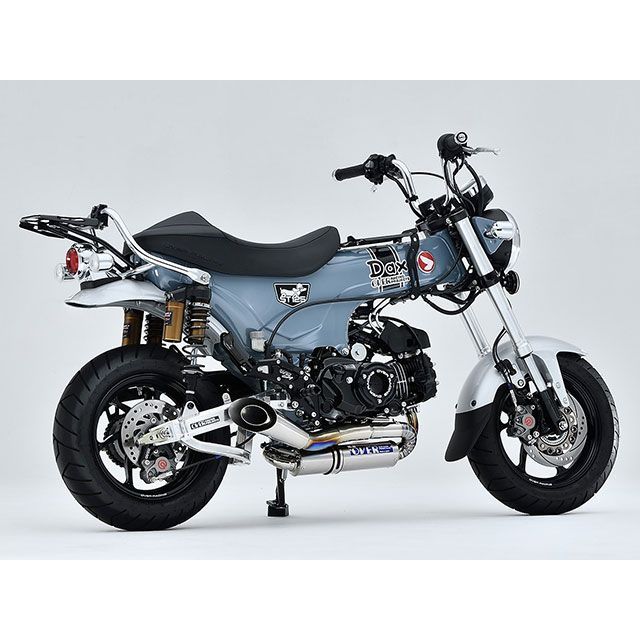 オーバーレーシング DAX125 Monkey125 スパイラル フルチタン OVER RACING_5