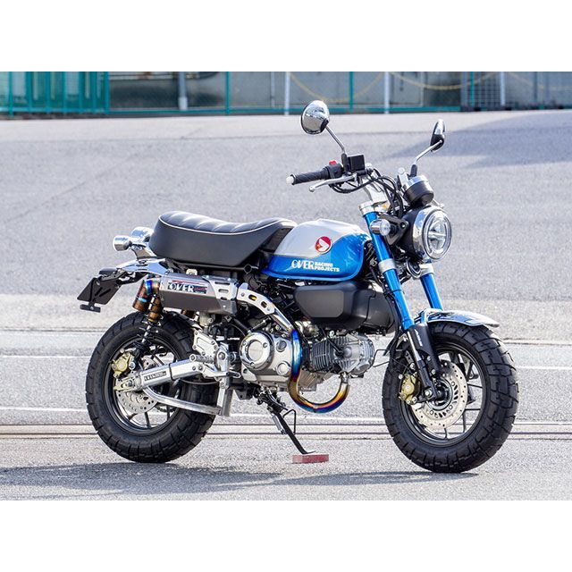 オーバーレーシング Monkey125 TT-Formula フルチタン アップマフラー OVER RACING