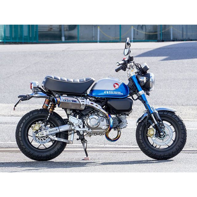 オーバーレーシング Monkey125 TT-Formula フルチタン アップマフラー OVER RACING_1
