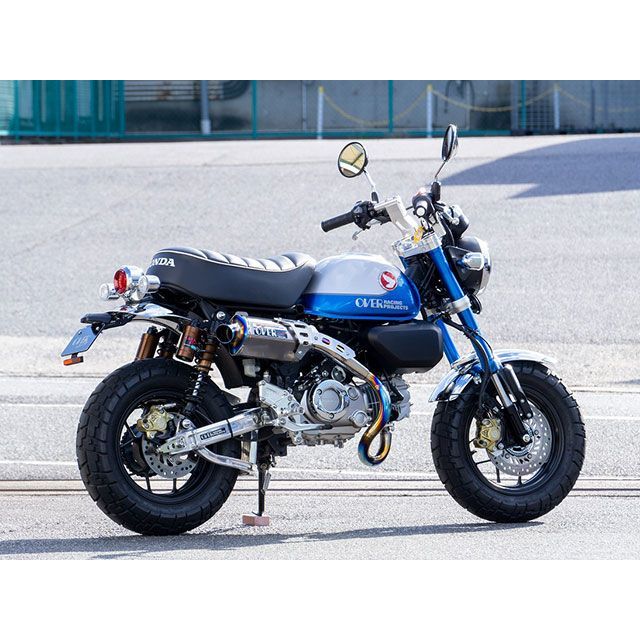 オーバーレーシング Monkey125 TT-Formula フルチタン アップマフラー OVER RACING_2