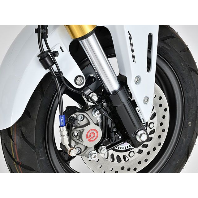 Gクラフト GROM GROM（JC92）フロントブレーキホース ブレンボ2P