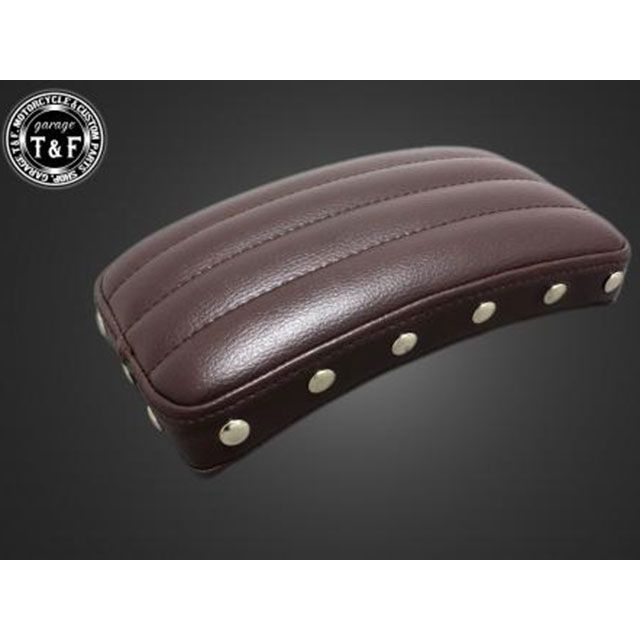 ガレージT&F スタッド付きアンティークピリオンシート/バーチカル（ブラウン） T&F バイクの通販は