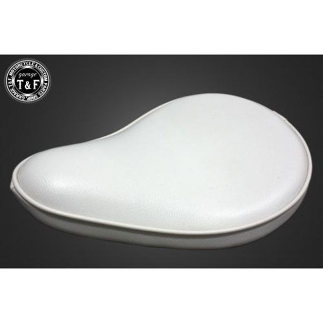 ガレージT&F 汎用 FSソロシート スムース（ホワイト）/フラットタイプ