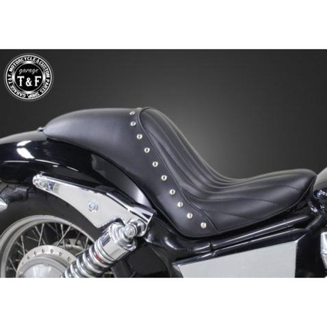 ガレージT&F スラッシャー400 スラッシャー750 スラッシャー400/750 スタッド付きガンファイターシート（バーチカル） T&F