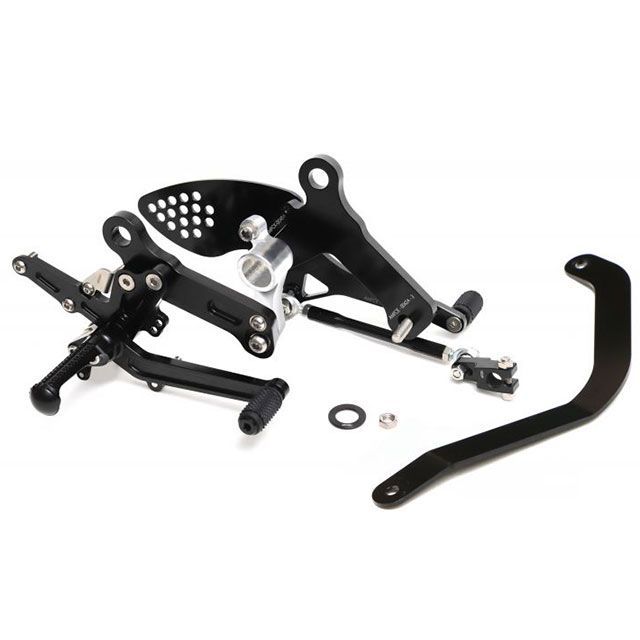 アクティブ GB350 153GARAGE バックステップ（ブラック） ACTIVE バイクの通販は