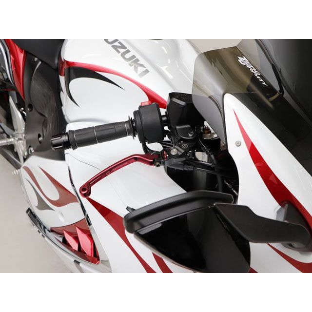 アクティブ HAYABUSA KATANA STFブレーキレバー（レッド） ACTIVE