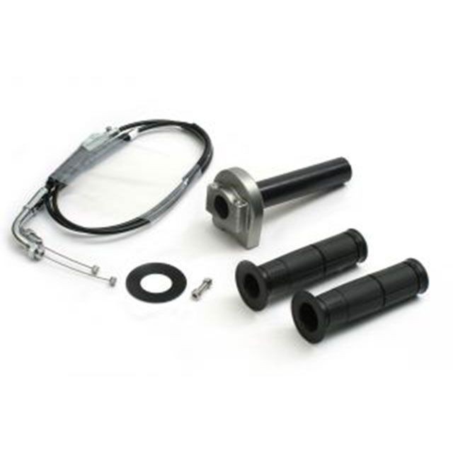 アクティブ Z900RS CAFE スロットルキット TYPE-1 巻取φ28 ステン金具（Tゴールド） ACTIVE バイクの通販は