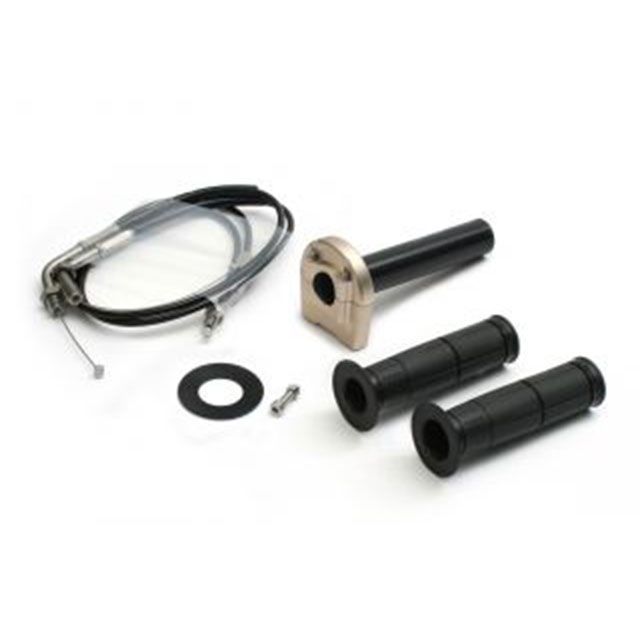 アクティブ Z900 スロットルキット TYPE-3 巻取φ28 ステン金具(Tゴールド) ACTIVE バイクの通販は