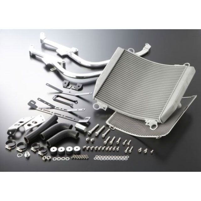 アクティブ GPZ750R GPZ900R ビッグラジエーターキットリペア コアASSY（コアガード付き）/（シルバー） ACTIVE バイクの通販は 79,638円