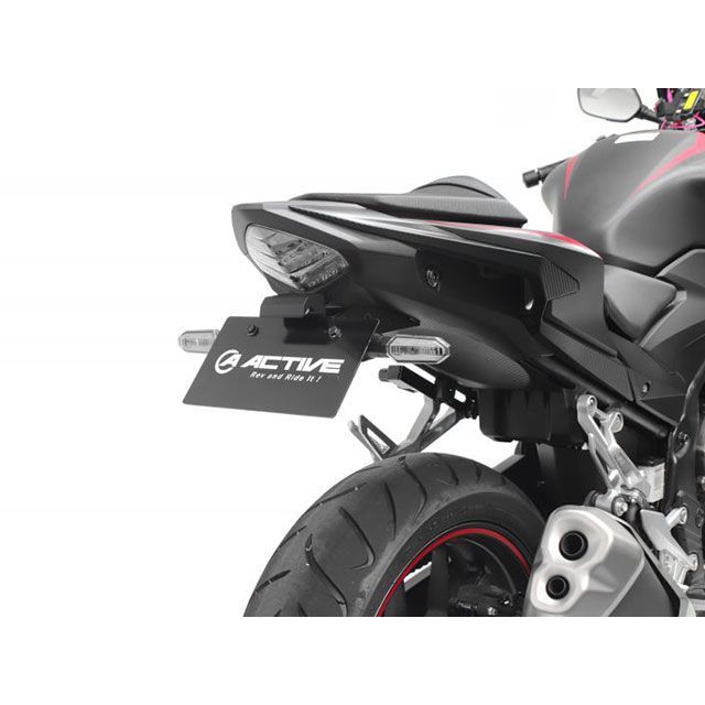 アクティブ CBR400R（ABS含む） フェンダーレスキット（ブラック）LEDナンバー灯付き ACTIVE