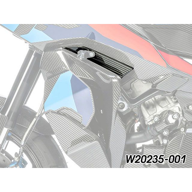 ワンダーリッヒ M1000XR カーボン ラジエーターカバー LH Wunderlich