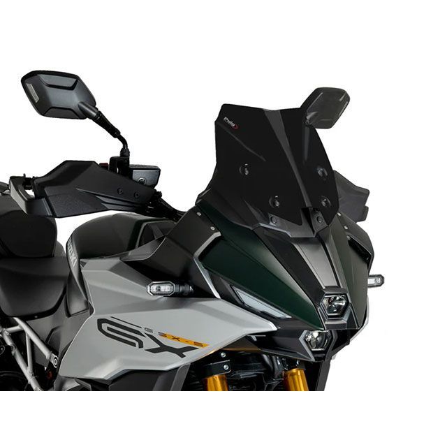 プーチ GSX-S1000GX レーシングスクリーン SPORT（マットブラック） Puig バイクの通販は 22,078円