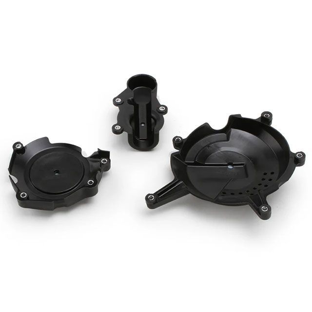 Puig (プーチ) エンジンケースカバー FIM承認タイプ ブラック ZX-4R