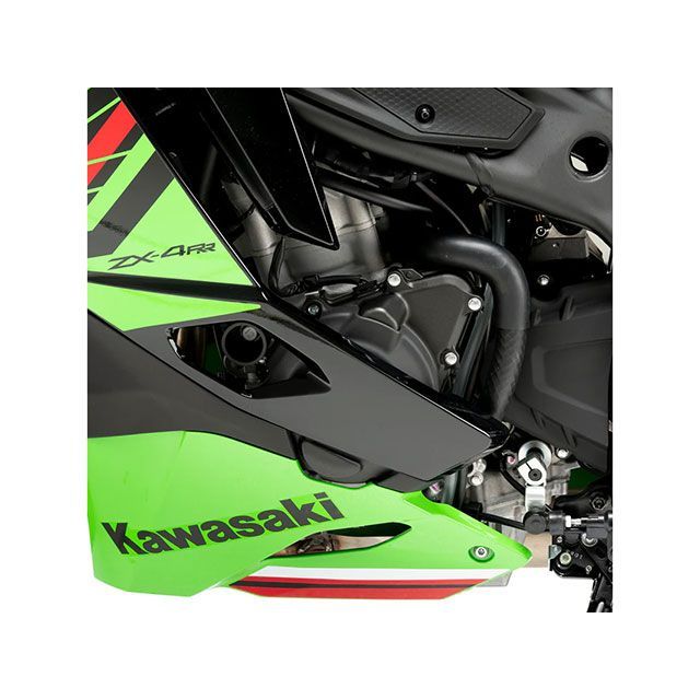 プーチ ZX-4R Ninja ZX-4RR Ninja エンジンケースカバー FIM承認タイプ（ブラック） Puig_9