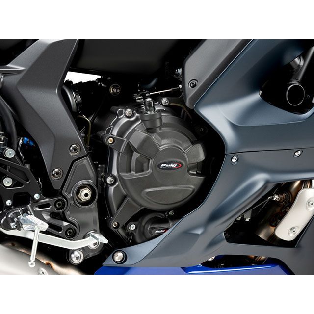 プーチ YZF-R7 エンジンケースカバー FIM承認タイプ（ブラック） Puig