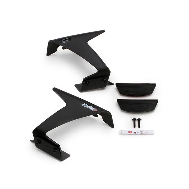 プーチ S1000RR サイドダウンフォーススポイラーRACE（マットブラック