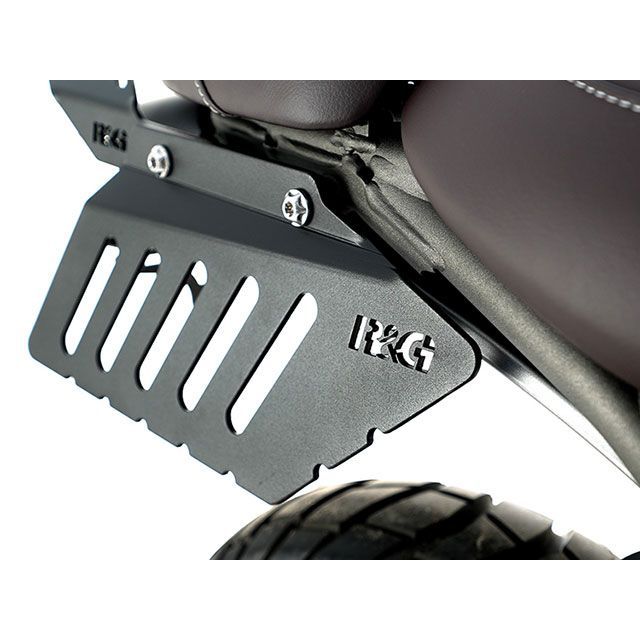 アールアンドジー Scrambler400X Speed400 ラゲッジサイドレール（ブラック） R&G