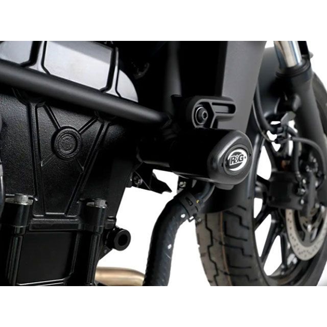 アールアンドジー Eliminator400 Eliminator500 エアロクラッシュプロテクター（ブラック） R&G