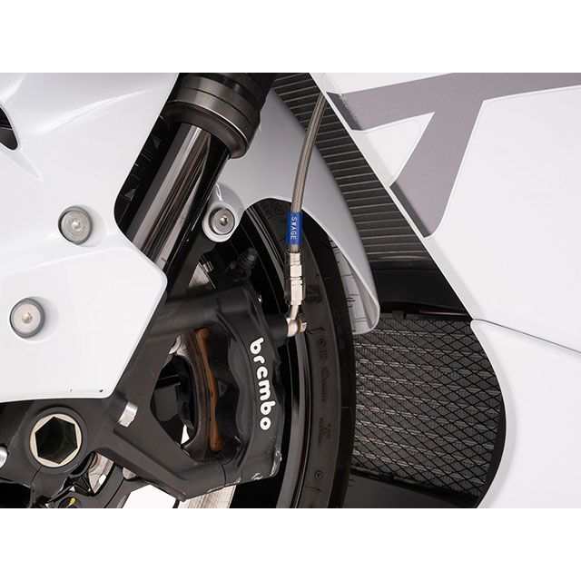 スウェッジラインプロ Hayabusa フロントホースキット トライピース（ステンレス） ホースカラー ブラック SWAGE-LINE PRO バイクの通販は